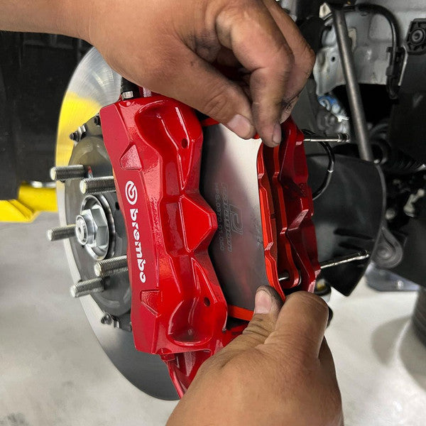 Paragon Titanium Brake Pad Shims Front – CTR FK2/8 / EVO 5-10 / WRX STI - Chicane Australia