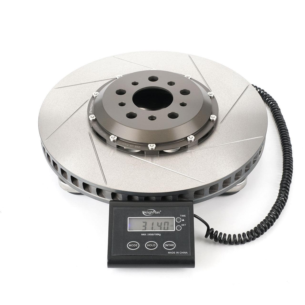 Paragon 2-Piece Front Brake Rotor Pair – BMW M2 G87 / M3 G80 / M4 G82 / G83 – 380x36mm - Chicane Australia