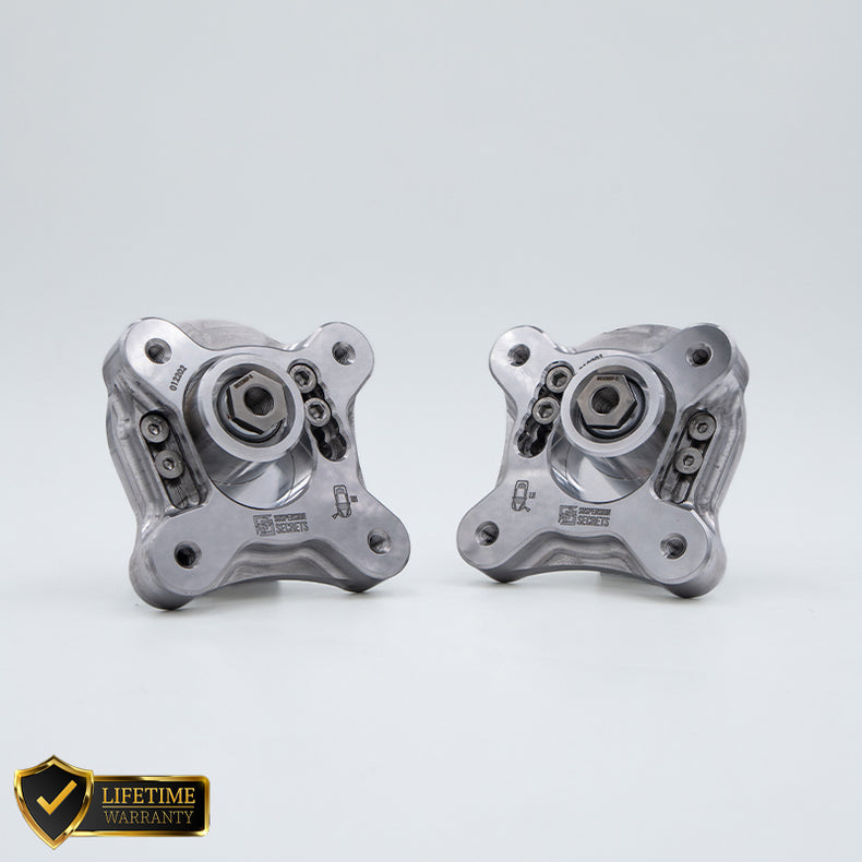 Suspension Secrets Adjustable Camber & Caster Plates – BMW M3 (G80)/M4 (G82) - Chicane Australia