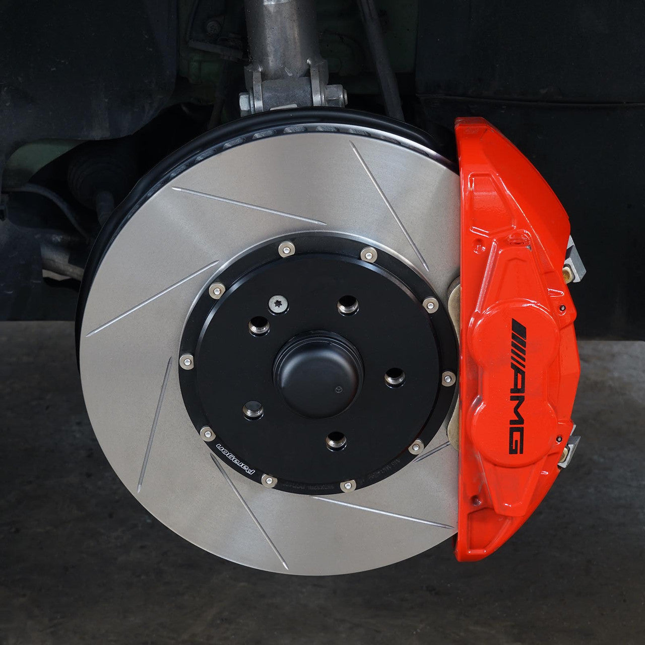 Paragon 2-Piece Front Brake Rotor Pair - Mercedes-Benz GLA 45 AMG X156 - 350x32mm - Chicane Australia