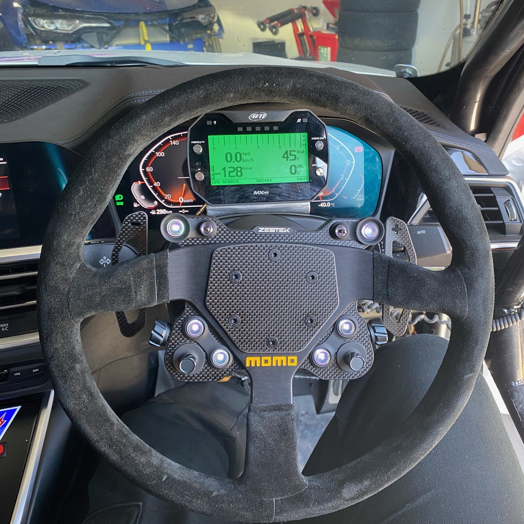 Zestek Racing Steering Wheel Button Panel – BMW 3 Series G20/G21, 4 Series G22/G23/G26, & 2 Series G42 (OEM Integration) - Chicane Australia