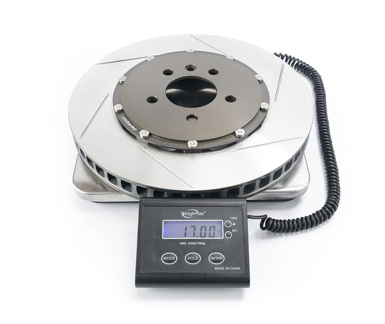 Paragon 2-Piece Front Brake Rotor Pair - Lotus Exige V6 (D-Bobbin Version) - 332x32mm - Chicane Australia