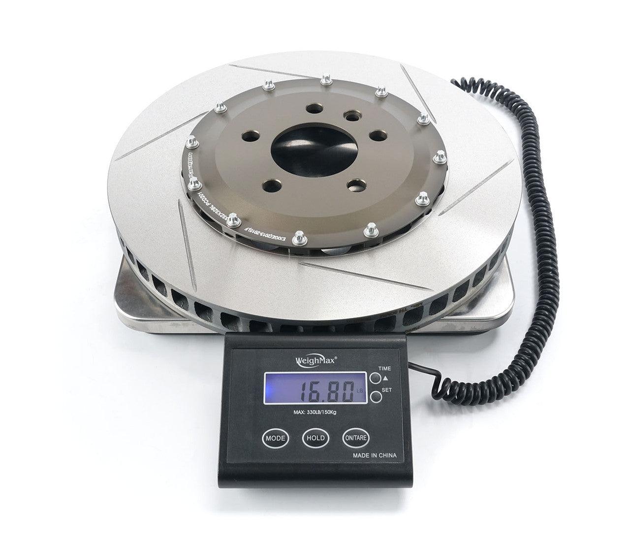 Paragon 2-Piece Front Brake Rotor Pair - Lotus Exige V6 (S-Bobbin Race Version) - 332x32mm - Chicane Australia