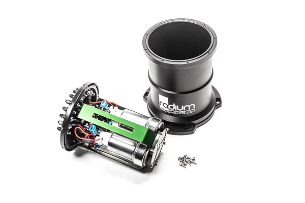 Radium MPFST-R Multi-Pump Fuel Surge Tank with Built-In Regulator - Chicane Australia