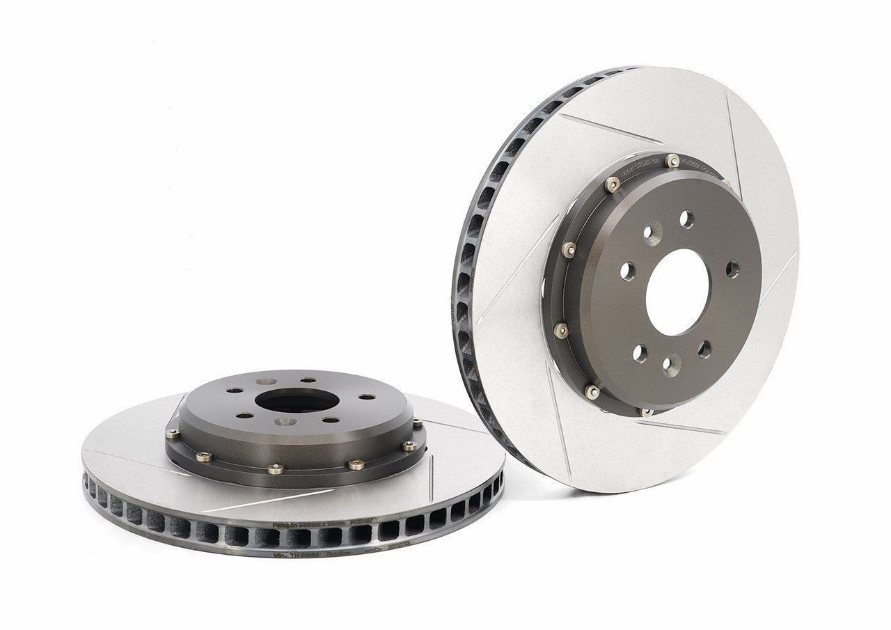 Paragon 2-Piece Front Brake Rotor Pair - Renault Megane 3 RS 250/265 - 340x28mm - Chicane Australia