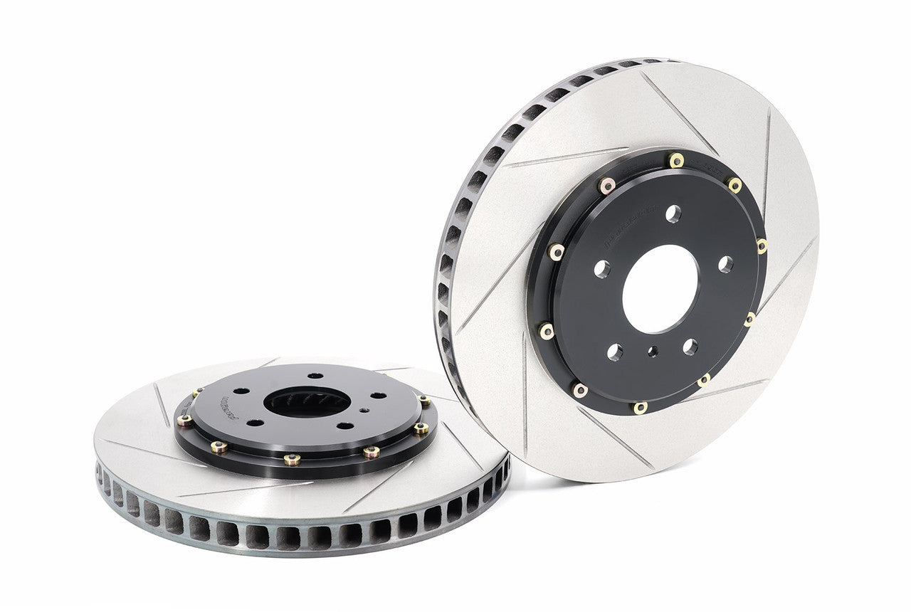 Paragon 2-Piece Front Brake Rotor Pair - Nissan 350Z Z33 - 324x30mm - Chicane Australia