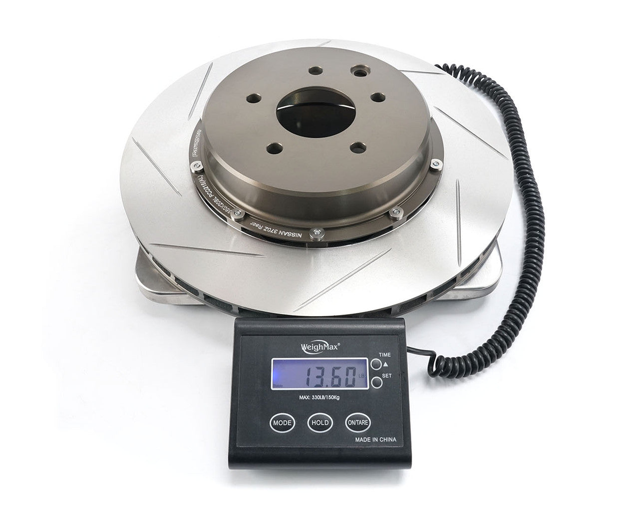 Paragon 2-Piece Rear Brake Rotor Pair - Nissan 370Z Z34 / Nissan Z - 350x20mm - Chicane Australia