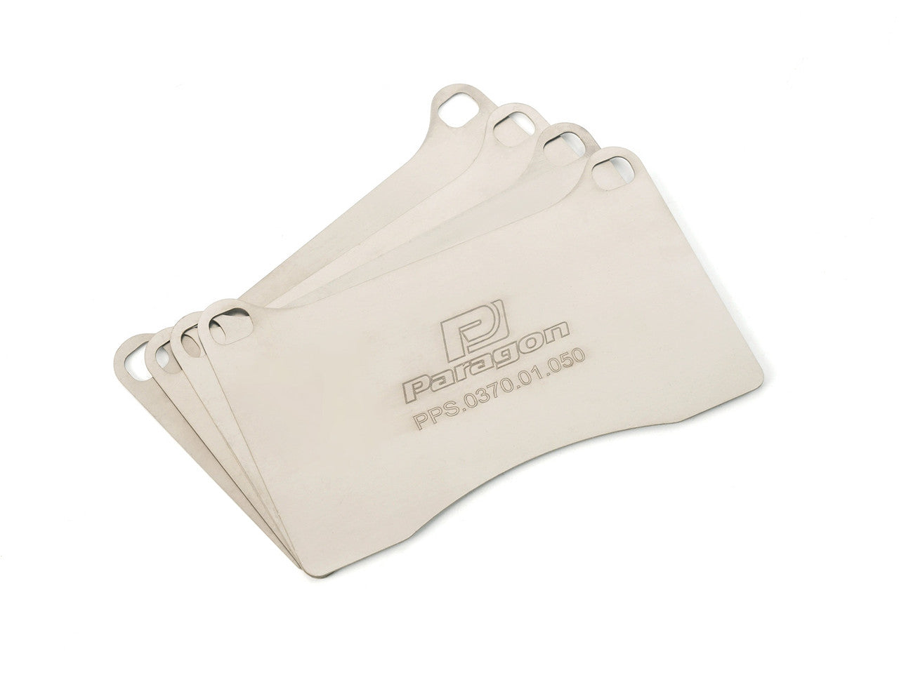 Paragon Titanium Brake Pad Shims Front – CTR FK2/8 / EVO 5-10 / WRX STI - Chicane Australia