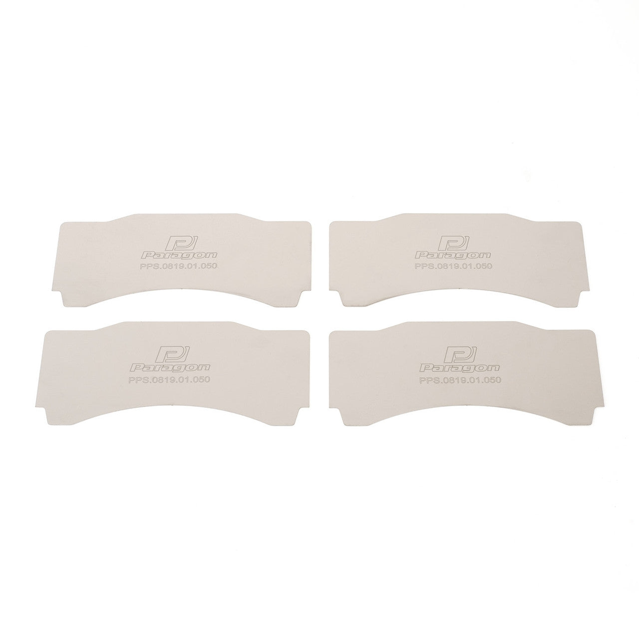 Paragon Titanium Brake Pad Shims – PA015 / AP CP9660 / Alcon CAR89 Calipers - Chicane Australia
