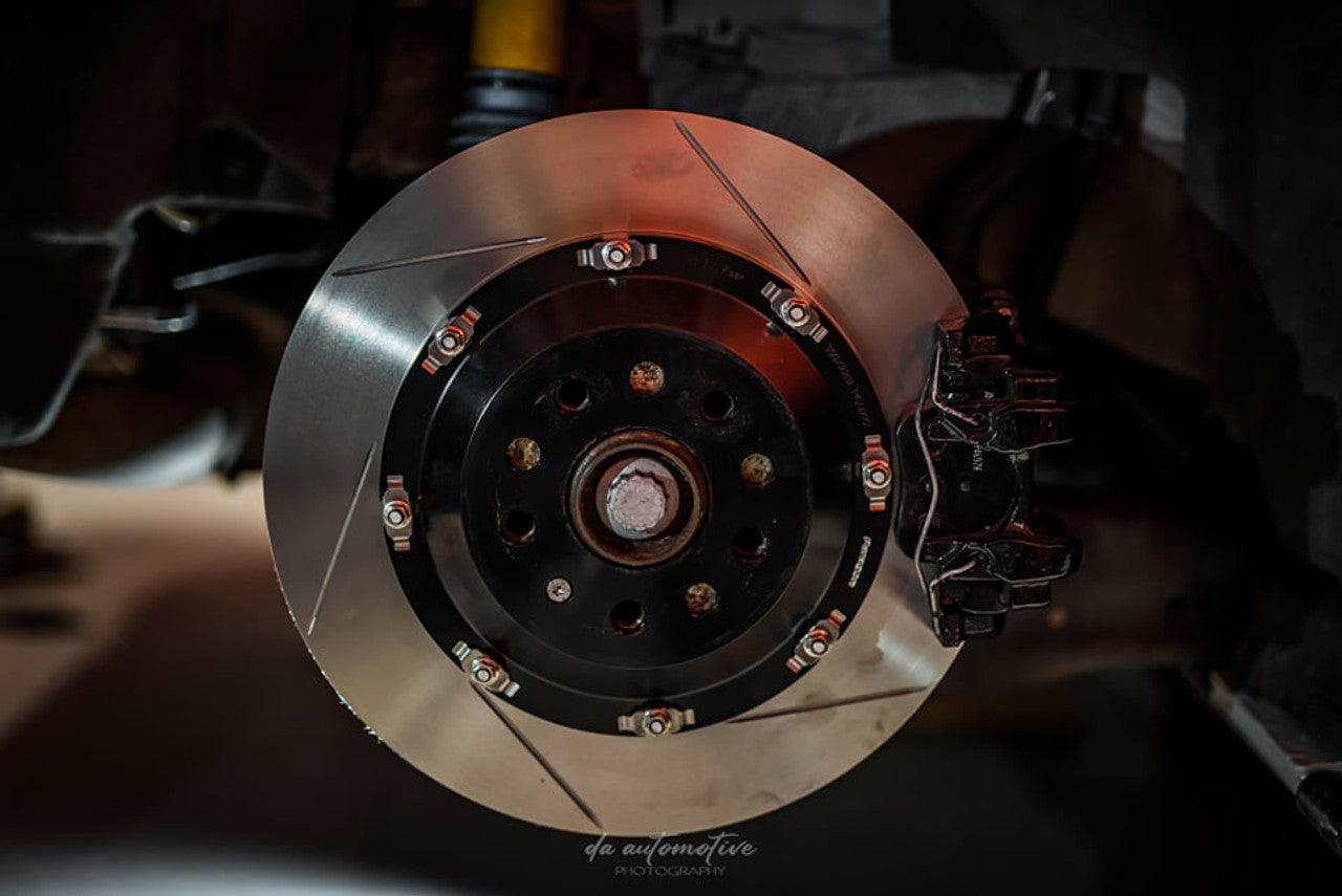 Paragon 2-Piece Rear Brake Rotor (Larger Rotor) – Audi TTRS 8S, RS3 8V/8V.5, S3 8V/8V.5, Golf R Mk7/7.5, GTI Mk8 | 350x22mm - Chicane Australia