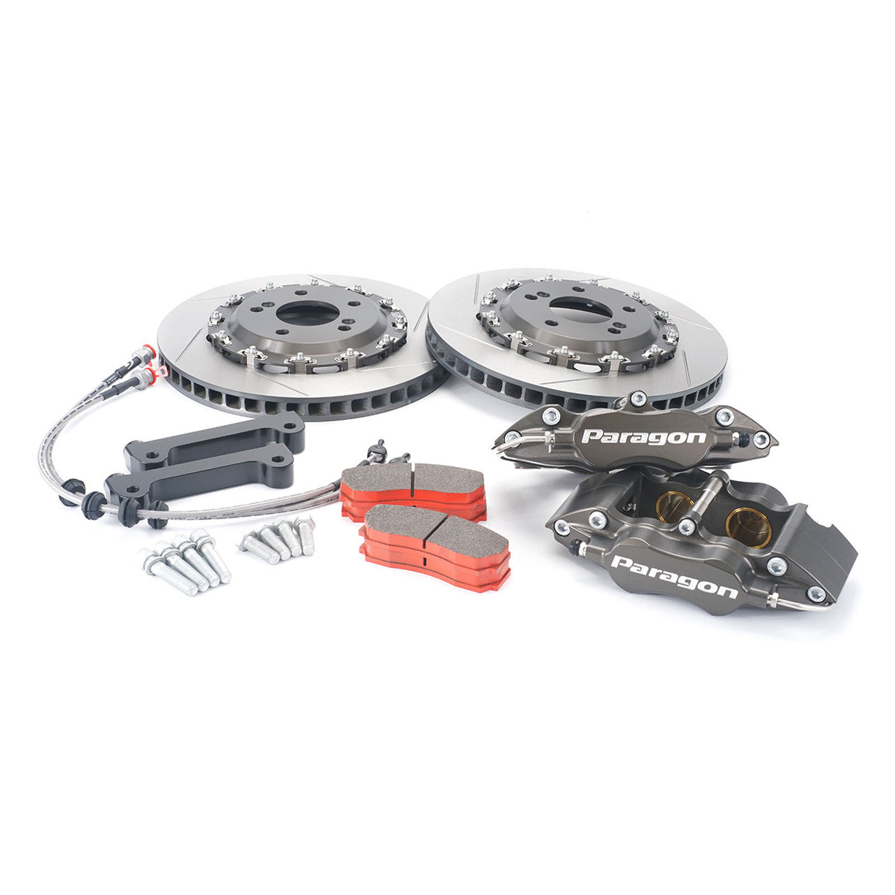 Paragon 4-Piston Track Performance Big Brake Kit – Front for Honda Civic Type R (EK9) - Chicane Australia
