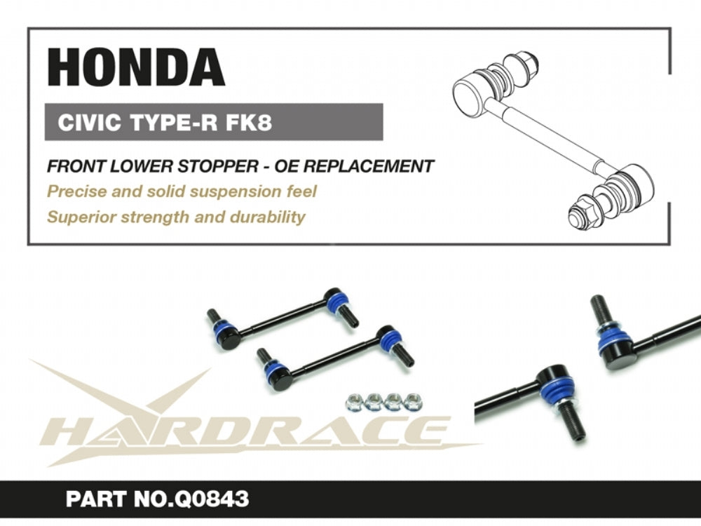 Hardrace Front Lower Stopper Link – Honda Civic Type R (FK8/FL5) 2017+ - Chicane Australia