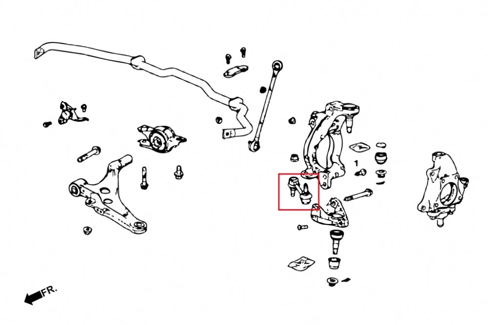 Hardrace Front Lower Stopper Link – Honda Civic Type R (FK8/FL5) 2017+ - Chicane Australia
