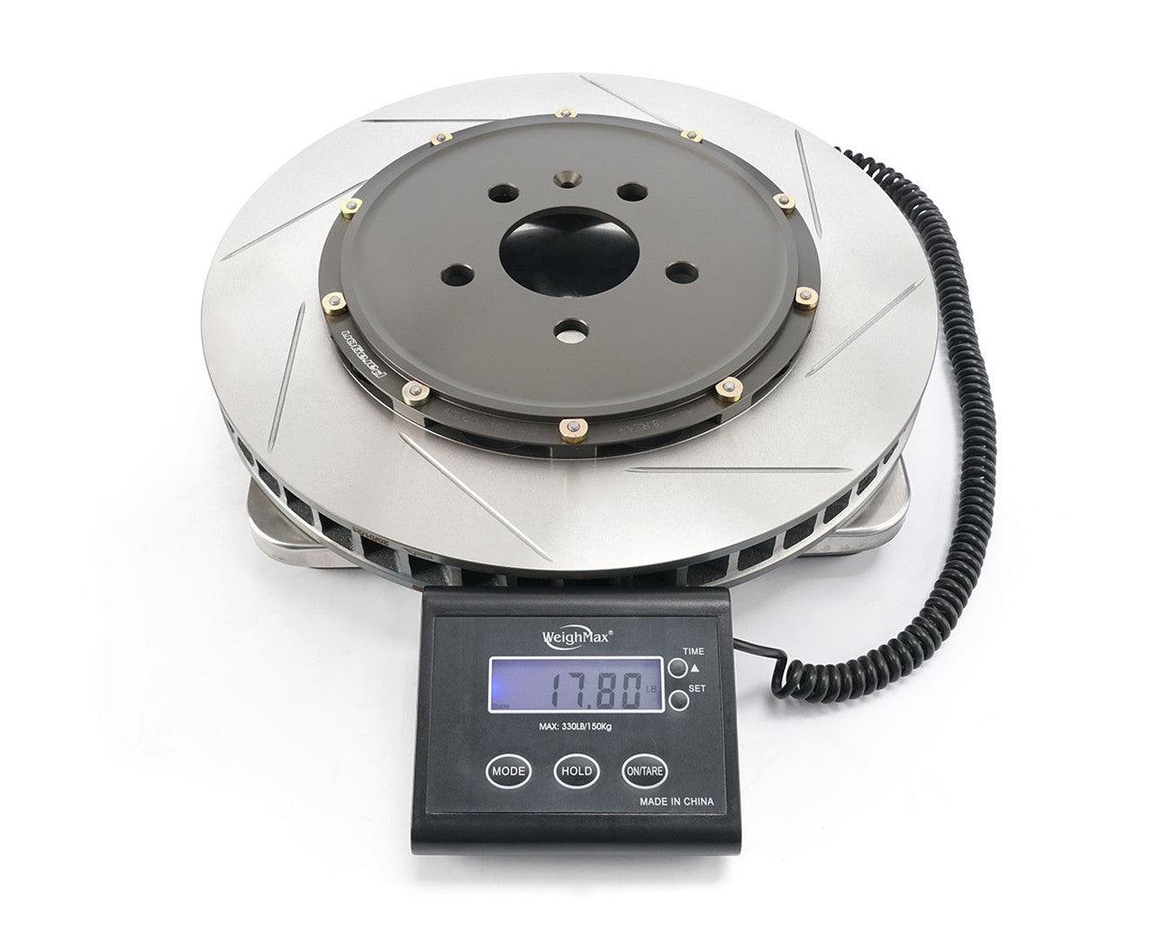 Paragon 2-Piece Rear Brake Rotor – Lamborghini Gallardo LP / Huracan LP580-2 LP610-4 / Audi R8 Mk1 – 356x32mm - Chicane Australia