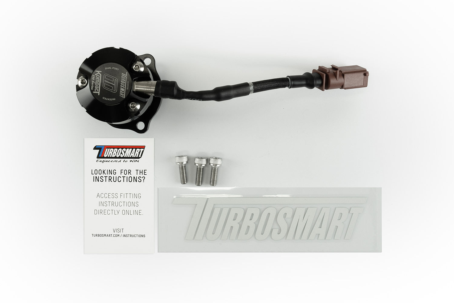Turbosmart Kompact EM VR1 Dual Port BOV – VW Golf R Mk7, GTI Mk7/Mk8, Audi S3 RS3 8V - Chicane Australia