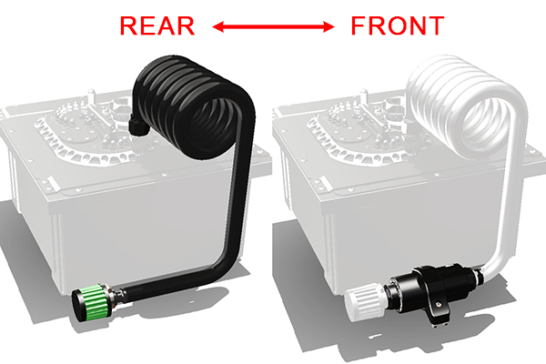 Radium Engineering Fuel Vent Charcoal Canister - Chicane Australia