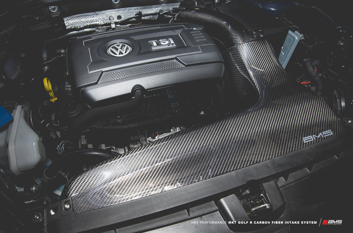 AMS Performance Carbon Fiber Intake System - VW Golf R Mk7 (2015-2020) - Chicane Australia