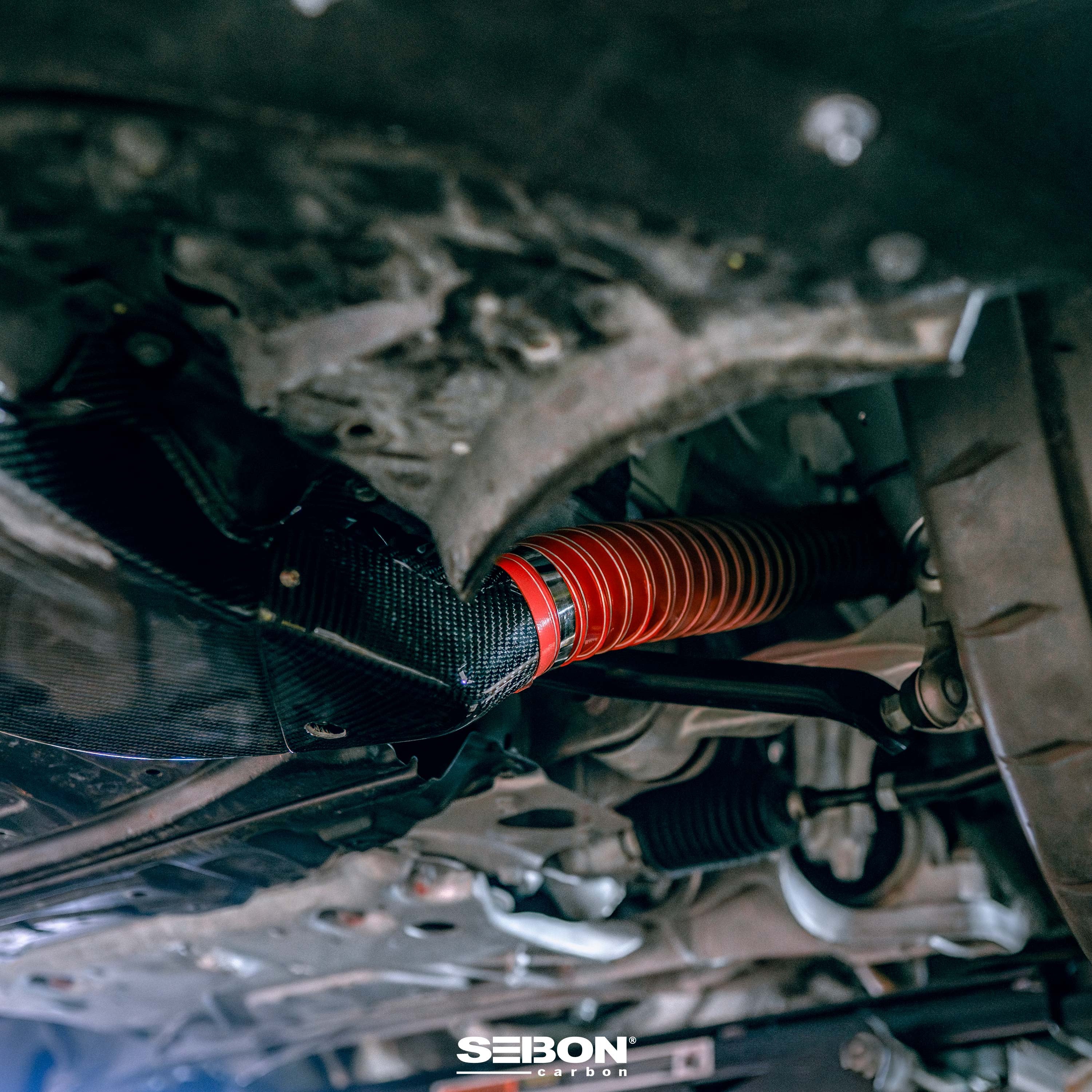 Seibon Carbon Fibre Brake Cooling Duct – Nissan Z 23+