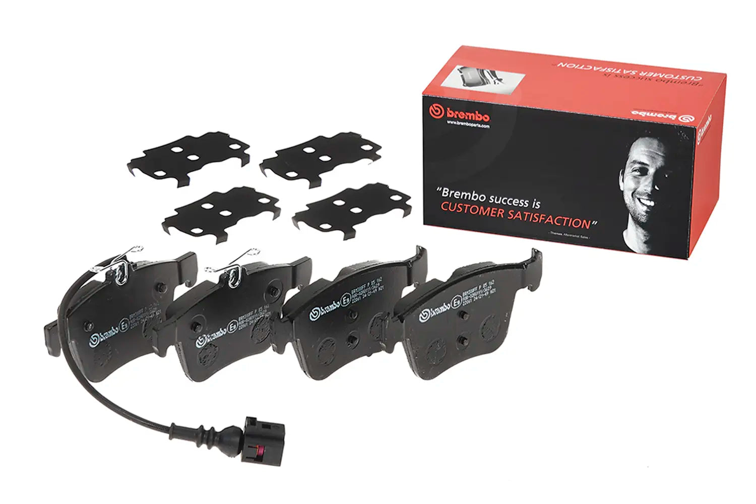 Brembo NAO Ceramic Rear Brake Pads – Audi RS3 8V