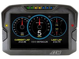 AEM CD-7L Carbon Logging Display - Chicane Australia
