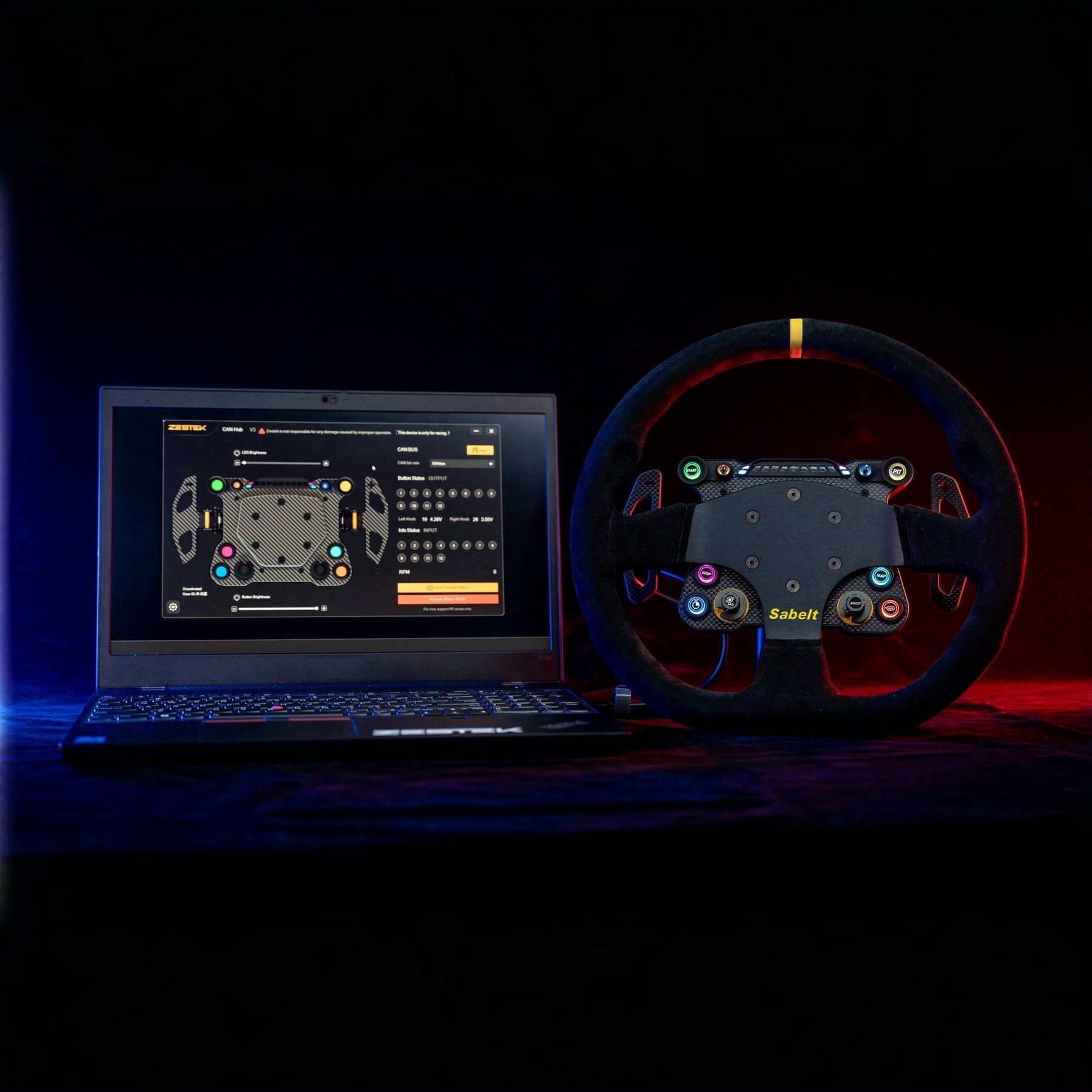 Zestek Racing CAN-BUS Button Control Panel - Chicane Australia