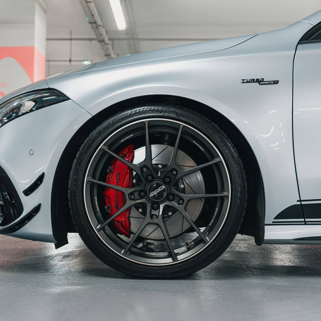 Paragon 2-Piece Front Brake Rotor Pair - Mercedes-Benz AMG CLA 45 C118 / GLA 45 H247 / A45 S W177 - 360x36mm - Chicane Australia