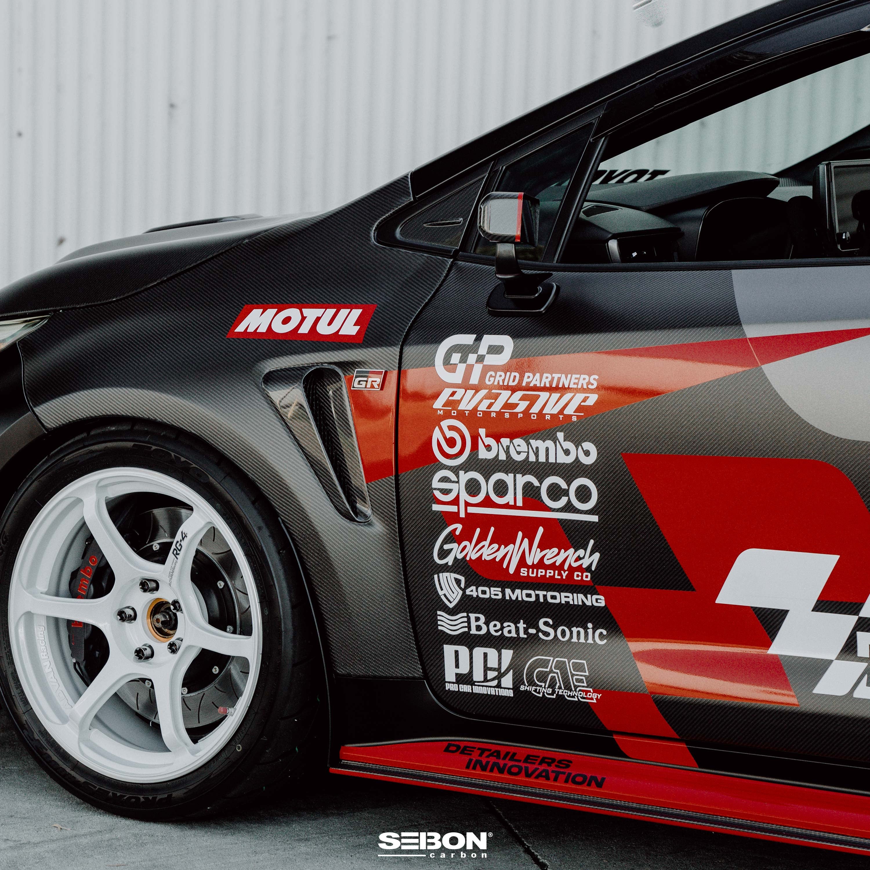 Seibon Carbon Fibre Front Doors – Toyota GR Corolla 23+