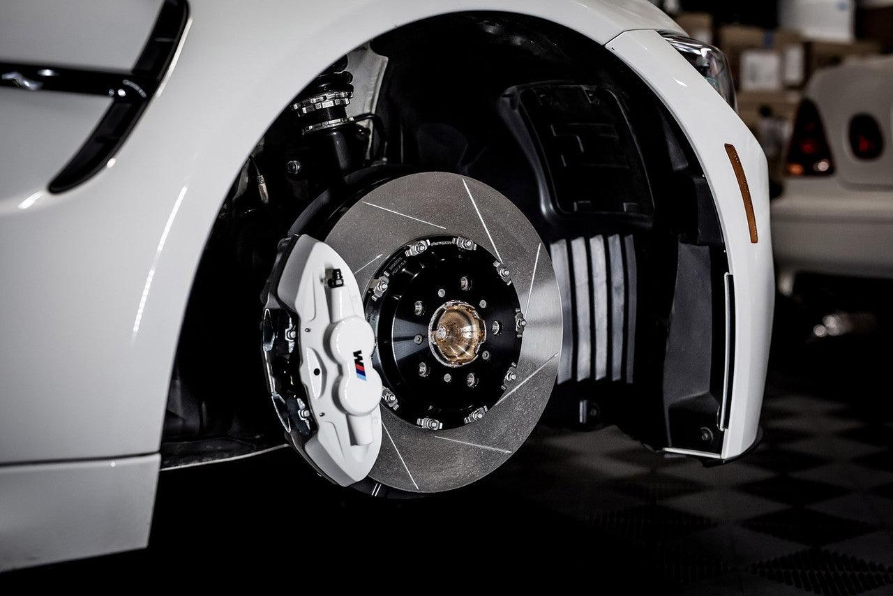 Paragon 2-Piece Front Brake Rotor Pair – BMW M2 F87 / M3 F80 / M4 F82 F83 (Blue Calipers) - 380x30mm - Chicane Australia