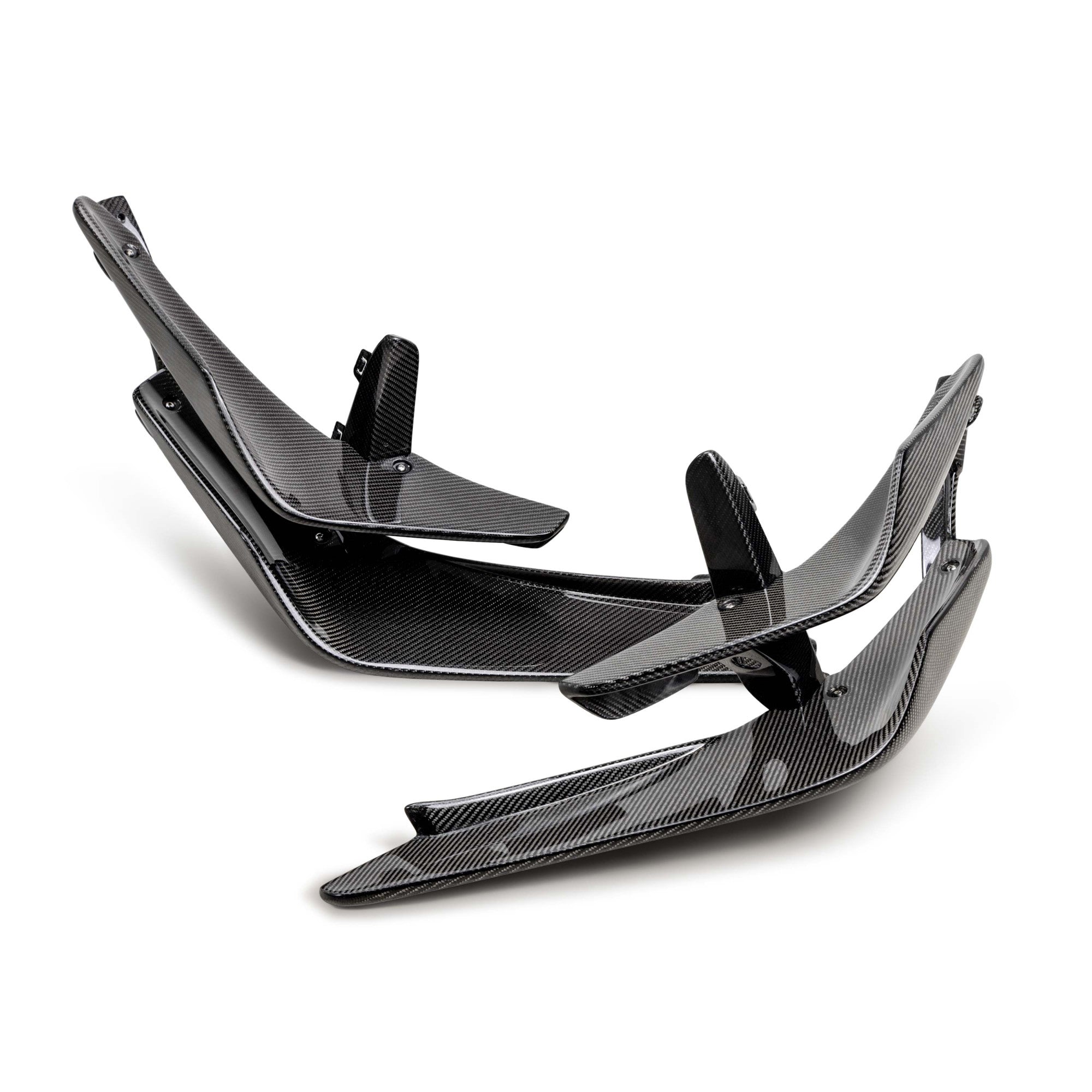 Seibon Carbon Fibre Front Bumper Canards – Honda Civic Type R (FL5) 23+