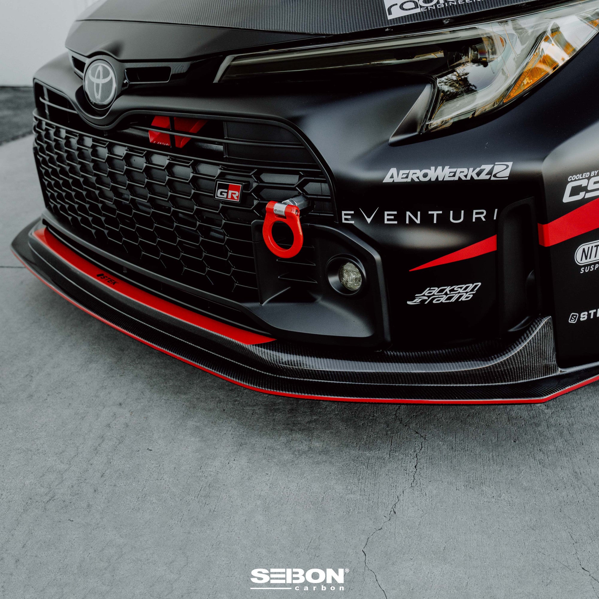 Seibon MB-Style Carbon Fibre Front Lip – Toyota GR Corolla 23+