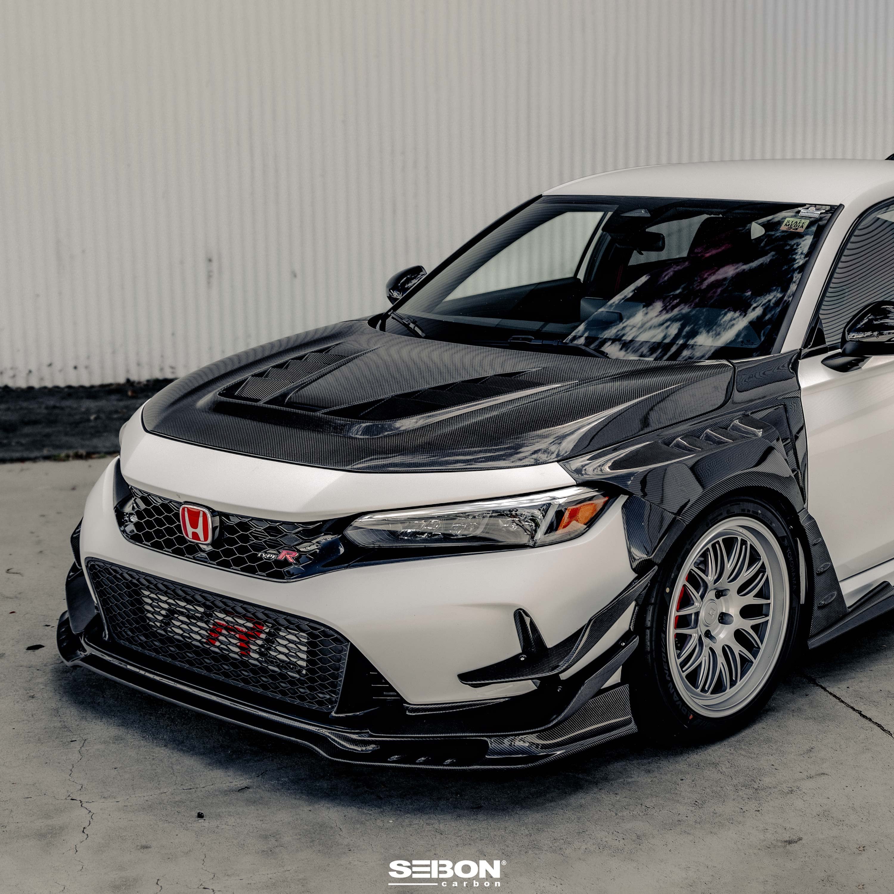 Seibon TV-Style Double Sided Carbon Fibre Bonnet – Honda Civic Type R (FL5) 23+