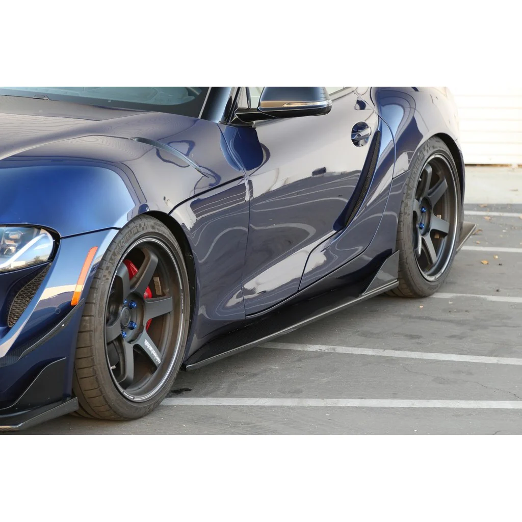 APR Carbon Side Rocker Extensions / Side Skirts – Toyota GR Supra A90/A91 2020+ - Chicane Australia