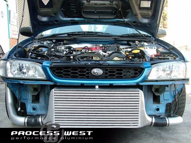 Process West Front Mount Intercooler Kit – Subaru GC8 WRX/STI (97–00) - Chicane Australia