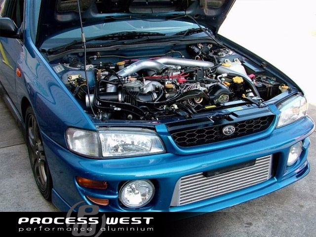 Process West Front Mount Intercooler Kit – Subaru GC8 WRX/STI (97–00) - Chicane Australia