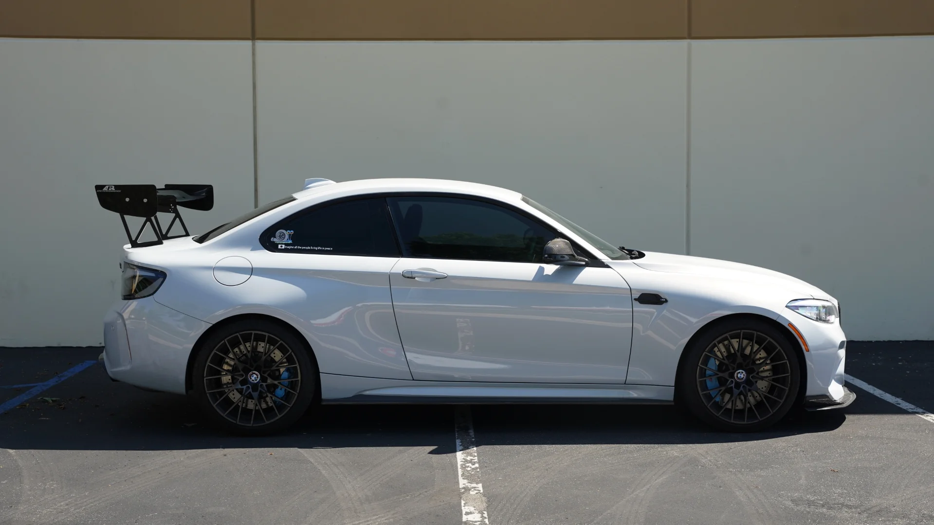 APR GTC-300 Adjustable Carbon Wing – BMW F87 M2 - Chicane Australia