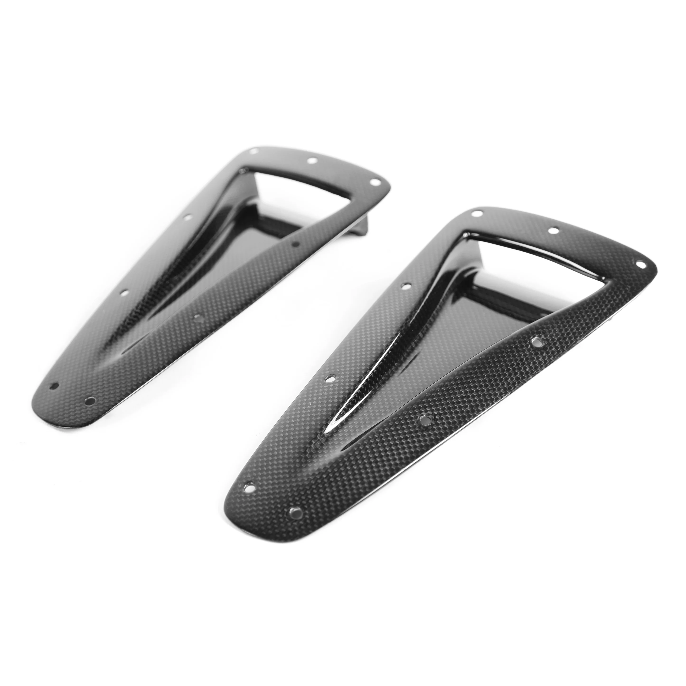 APR Carbon Fiber Universal Fitment Curved NACA Ducts - Chicane Australia