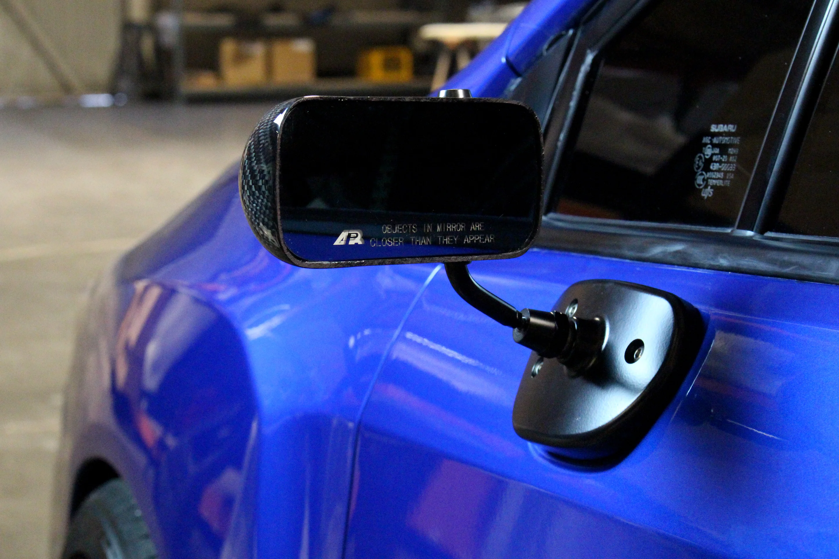 APR Carbon Formula GT3 Mirror/Black – Subaru WRX 2015-2021 - Chicane Australia
