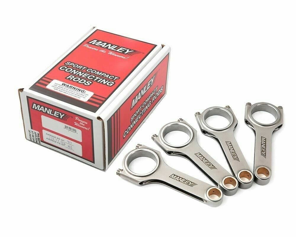 Manley H Beam Connecting Rods – Subaru EJ20/EJ25 - Chicane Australia