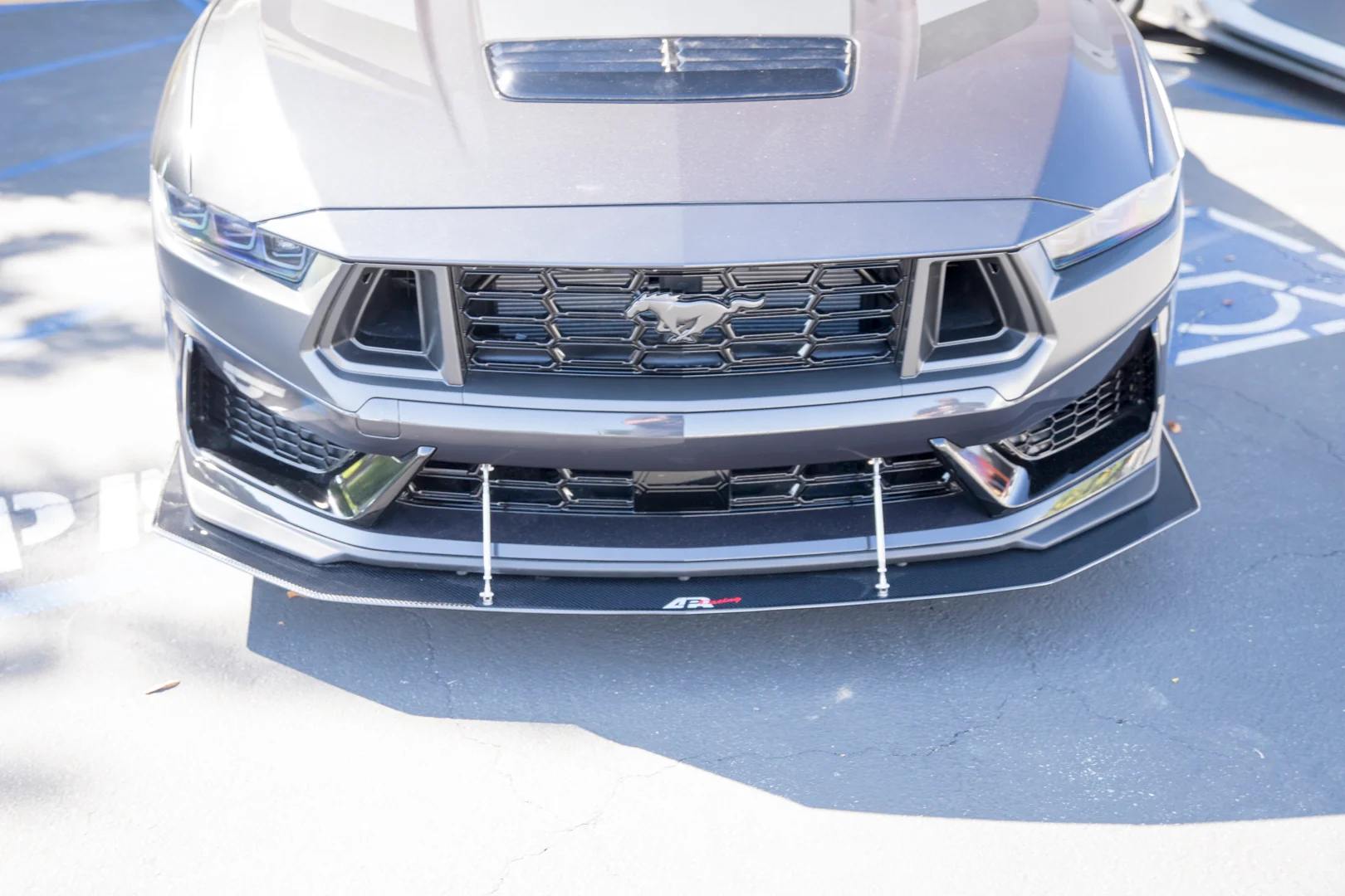 APR Carbon Front Wind Splitter – Ford Mustang Dark Horse Base (2024+) - Chicane Australia