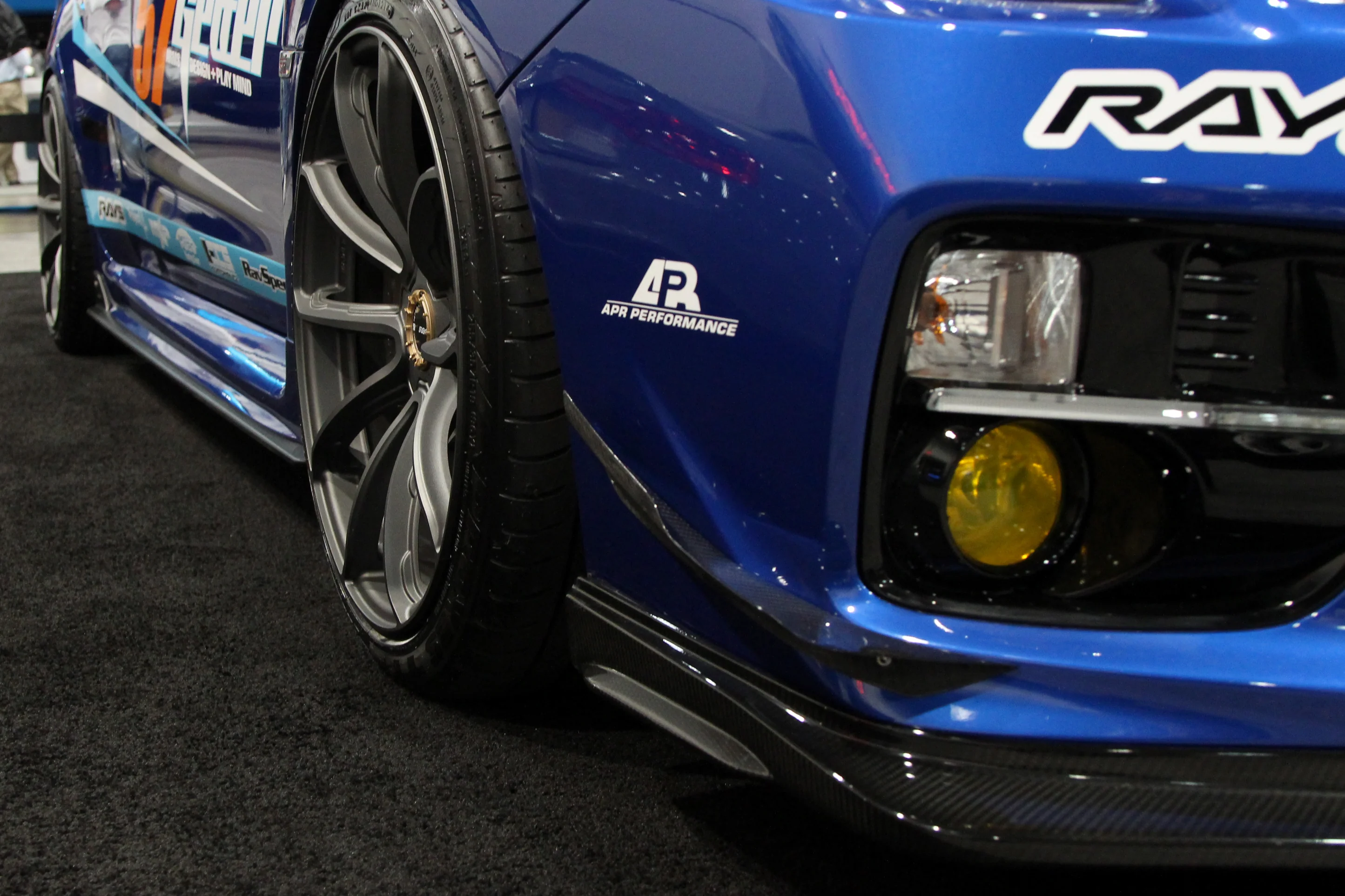 APR Carbon Front Bumper Bottom Canards – Subaru WRX STI 2015-2017 - Chicane Australia