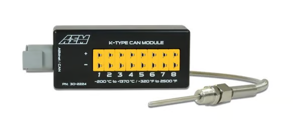 AEM 8 Channel CAN EGT Module – K-Type Sensors - Chicane Australia