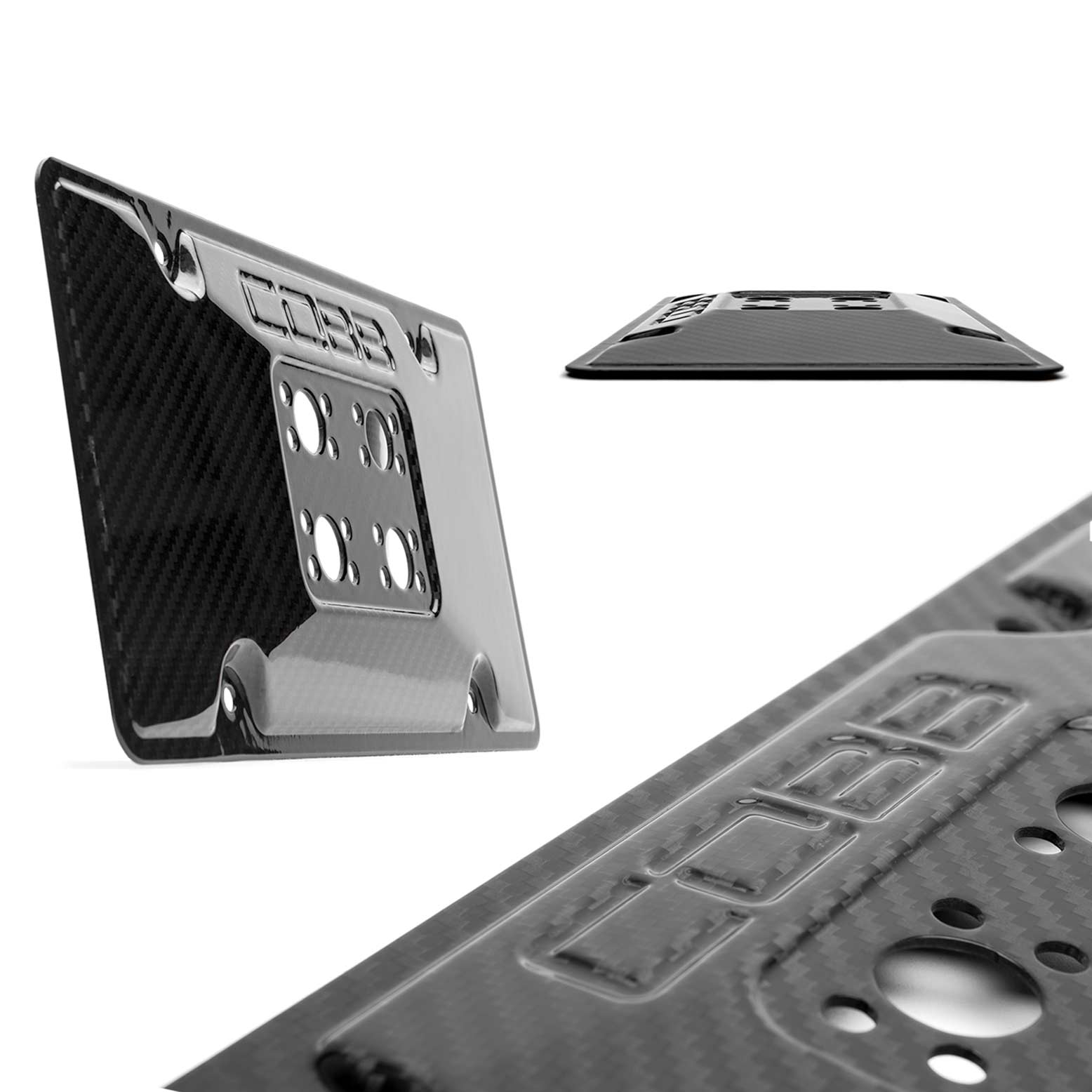 COBB Redline Carbon License Plate Relocation Mount – 2012+ BRZ / 86 / GR86, 2015+ WRX & STI - Chicane Australia