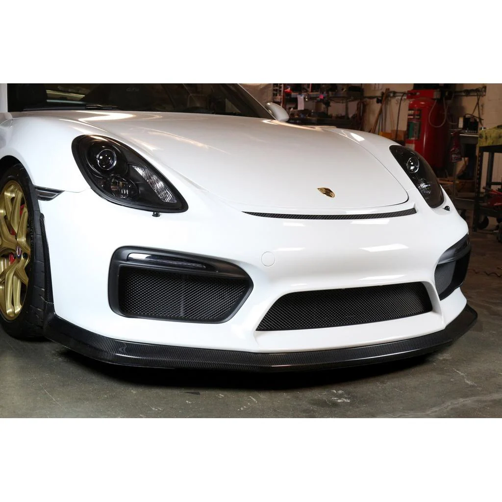APR Performance Carbon Fiber Front Air Dam / Lip – Porsche 981 Cayman GT4 - Chicane Australia