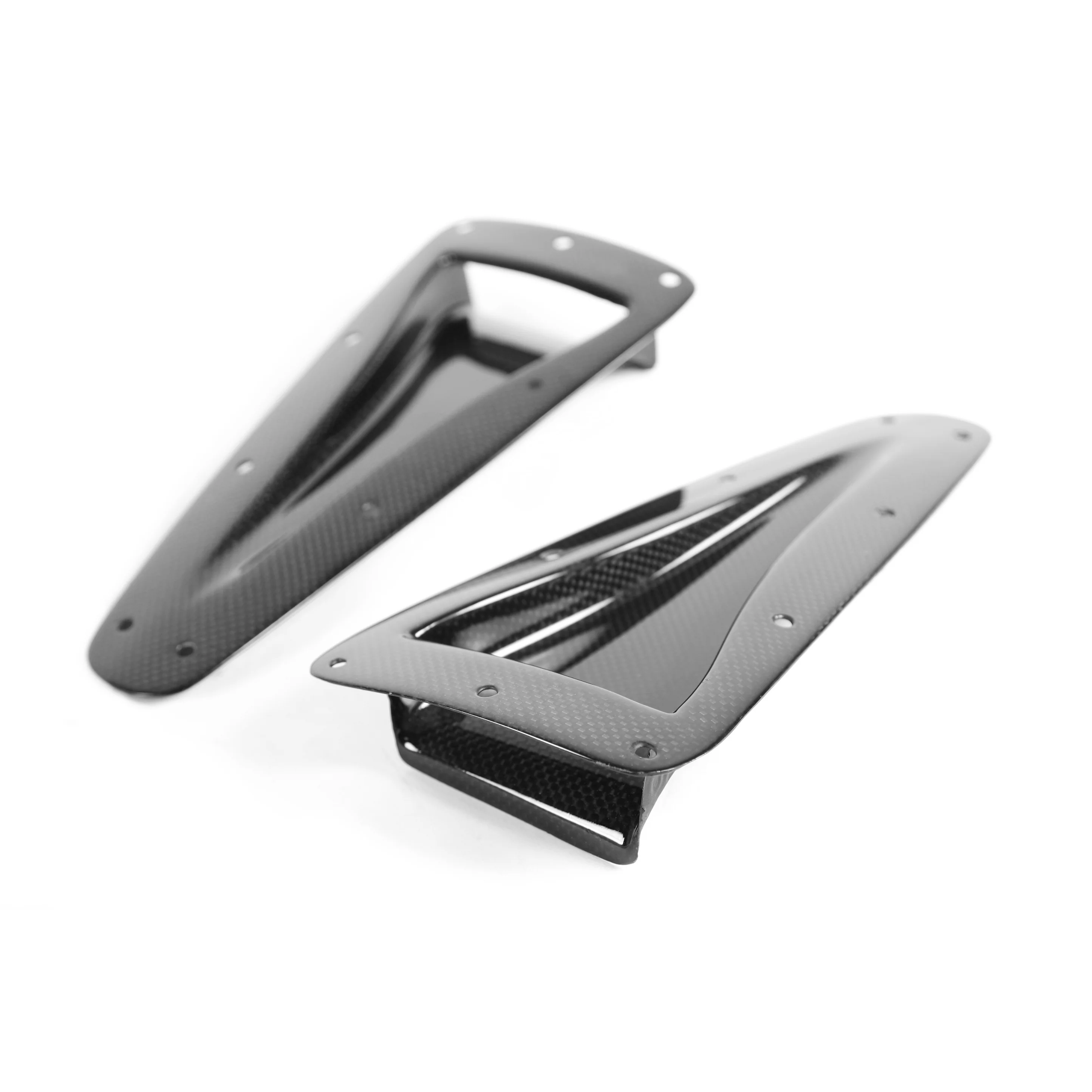 APR Carbon Fiber Universal Fitment Curved NACA Ducts - Chicane Australia