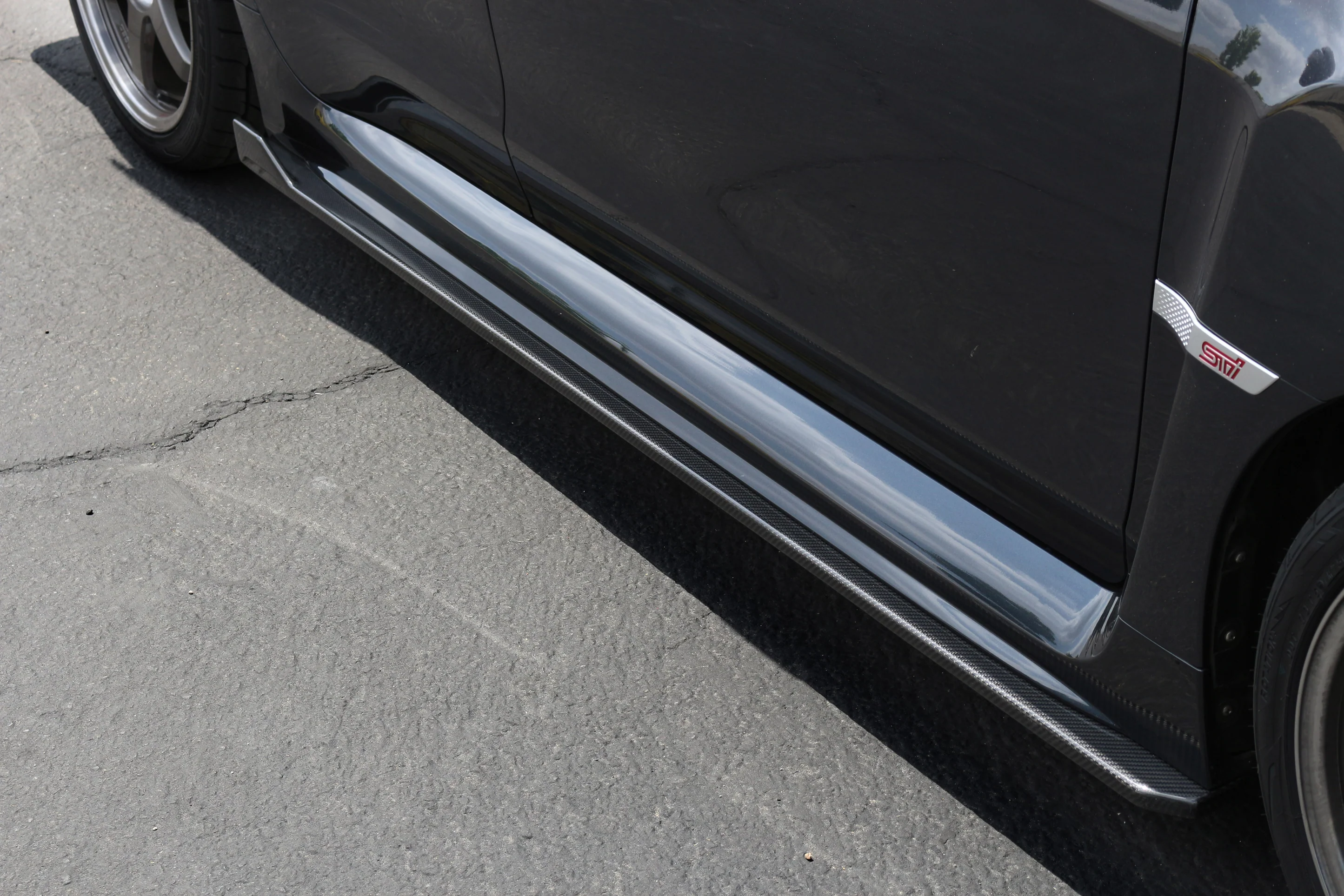 APR Carbon Side Rocker Extensions – Subaru WRX/STI 2015-2021 - Chicane Australia