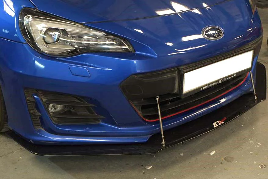 APR Carbon Wind Splitter with Rods – Subaru BRZ 2017-2021 - Chicane Australia