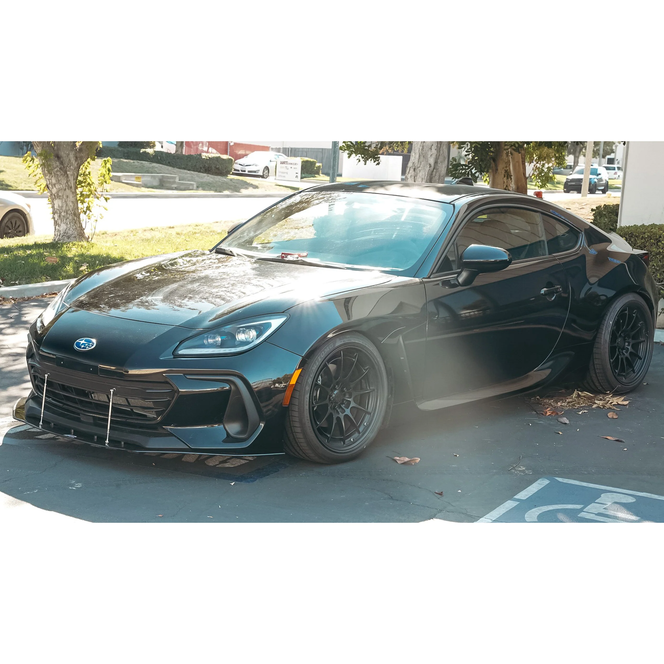 APR Carbon Wind Splitter with Rods – Subaru BRZ 2022+ - Chicane Australia