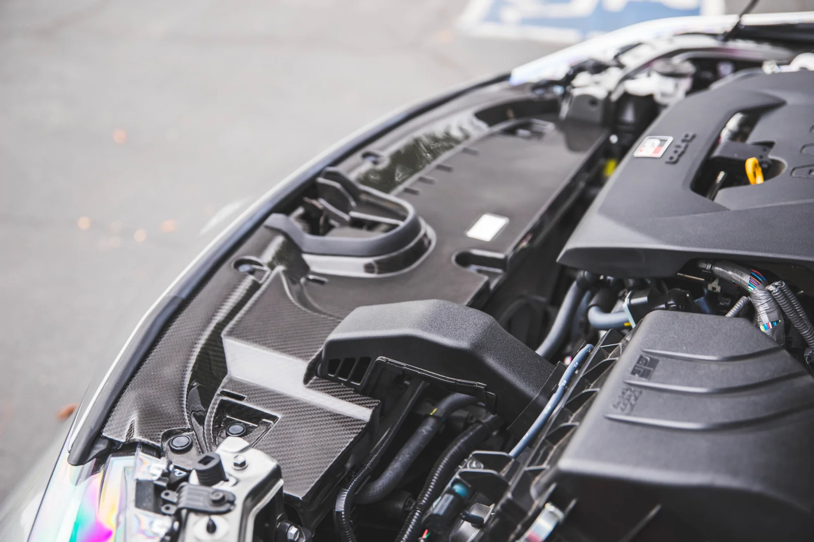 APR Carbon Fiber Cooling Plate – Toyota GR Corolla (2023+) - Chicane Australia