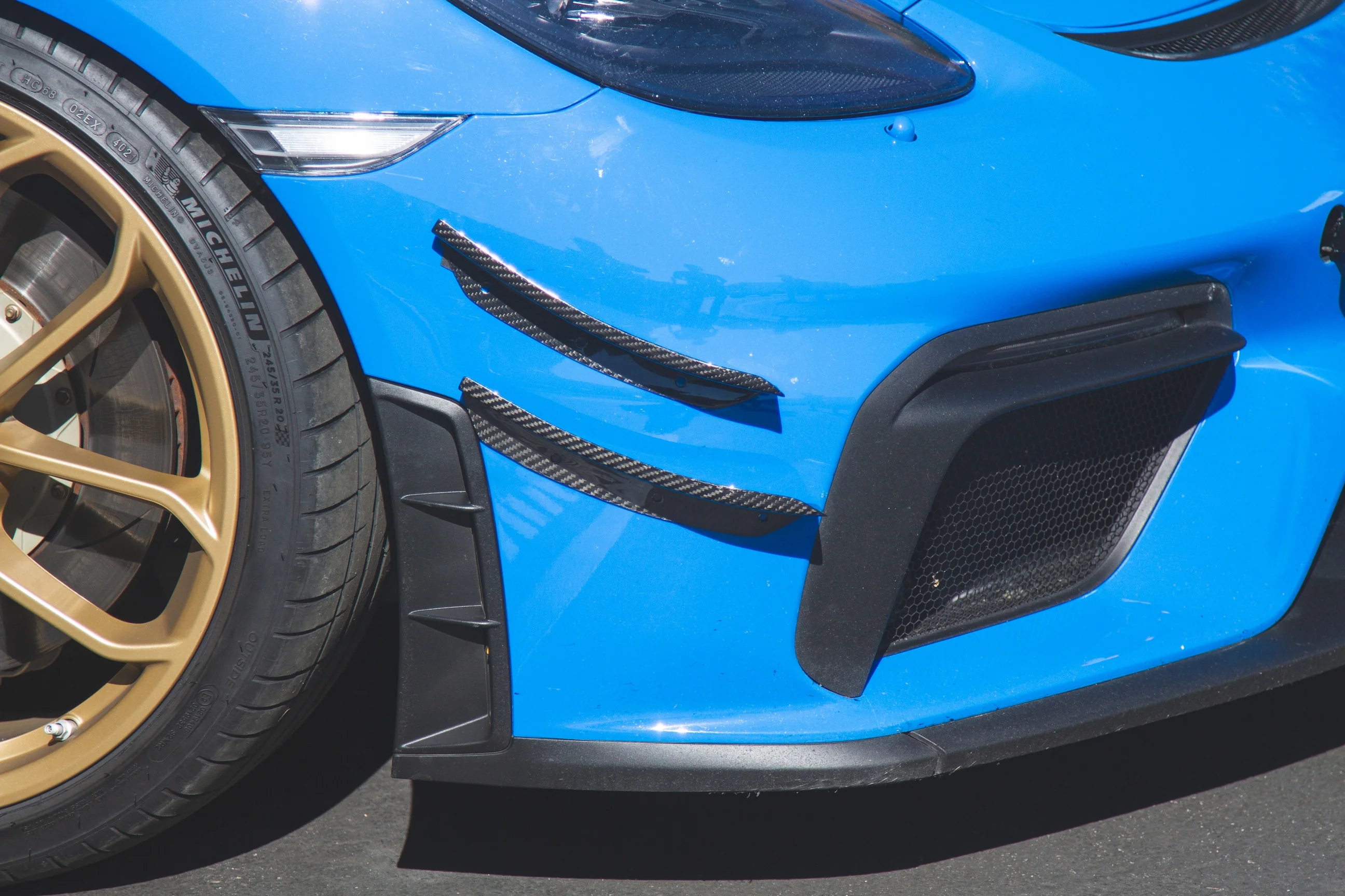 APR Performance Carbon Fiber Canards – Porsche 718 Cayman GT4 - Chicane Australia