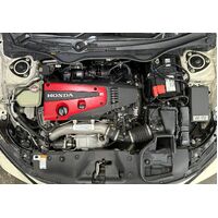 PRACWORKS Intake Manifold Plenum – Polished Red Honda Civic Type R FK8 / FL5